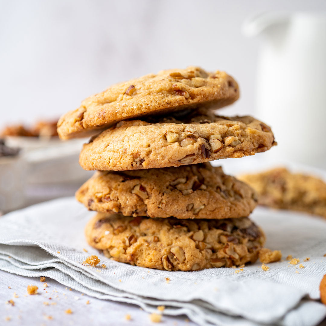 Galleta de chocolate con nuez