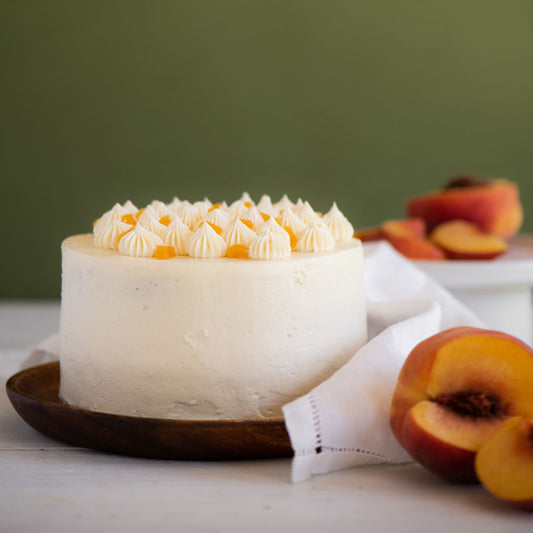 Pastel de almendra y chabacano