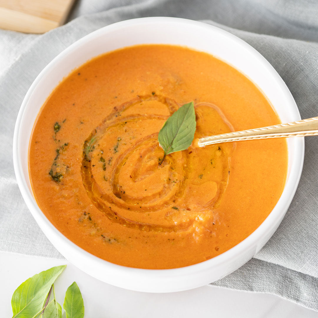 Sopa de tomate y albahaca 1 lt