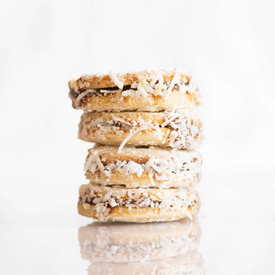 Alfajor con coco