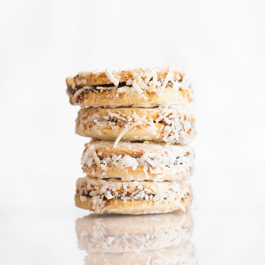 Alfajor con coco